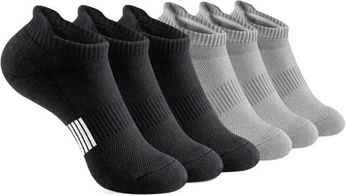 Gonii Ankle Socks - Women's No Show Running Socks with Cushioning | 5 Pairs for Comfort