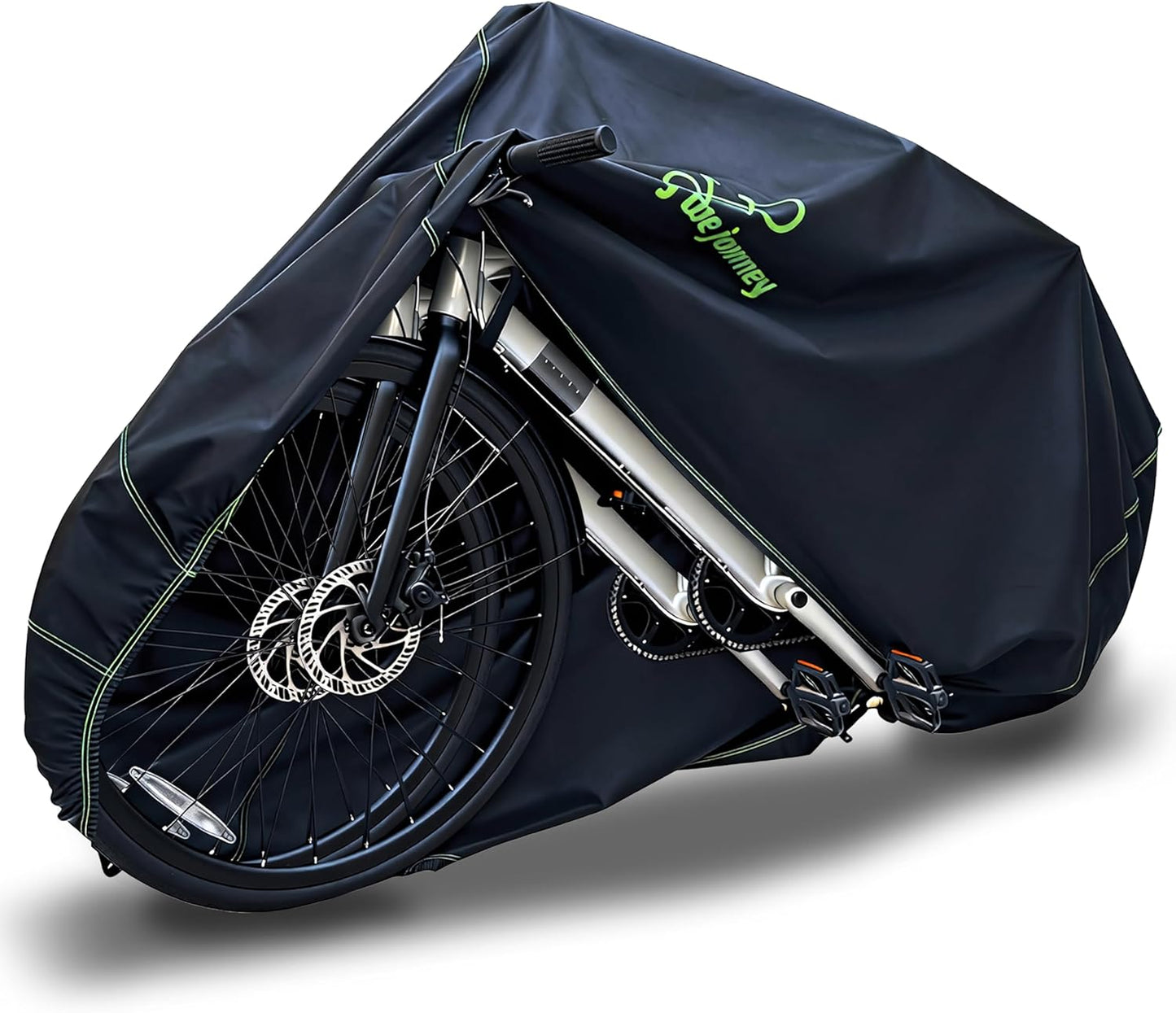 Skiennix Bike Cover for 2 Bikes - Waterproof Outdoor Protection Against Rain, Sun & Dust | Fits Electric & Mountain Bikes