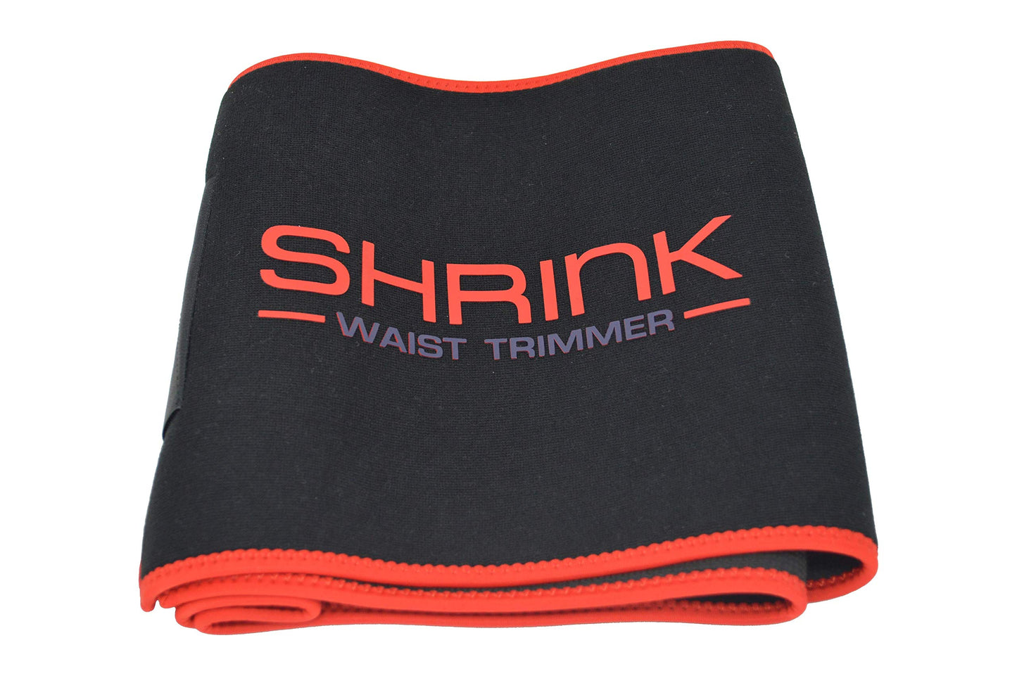 shrink Waist Trimmer - Sweat Band Waist Trainer for Women and Men; Workout Equipment for Home Workout and Gym Exercise; Waist Wrap Hourglass Body Shaper Black