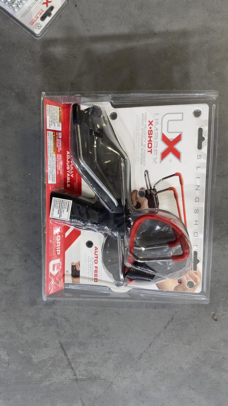 Umarex X-Shot Slingshot Wrist Rocket with Double Duty Grip Quick Release Mechanism Wrist Brace and Adjustable Yoke