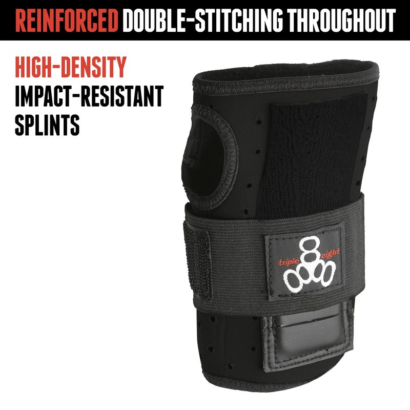 Triple Eight RD Wristsaver Wrist Guards for Roller Derby and Skateboarding (1 Pair)