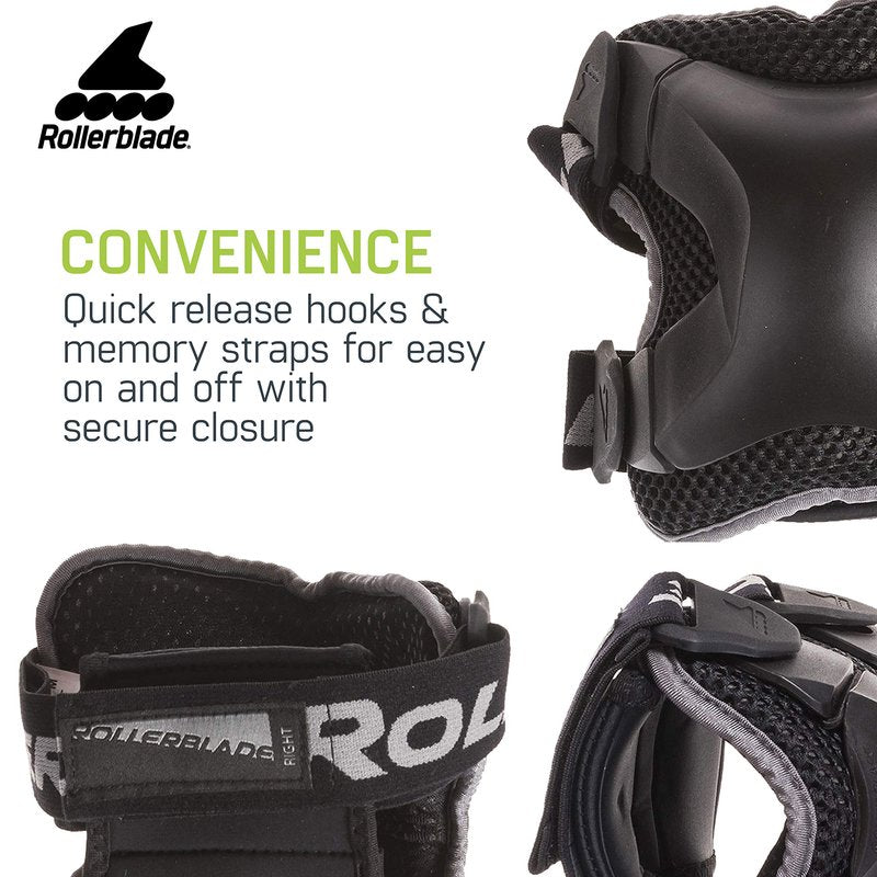 ROLLERBLADE X-Gear 3pk, Color: Black, Size: XL (067P0100100-XL)