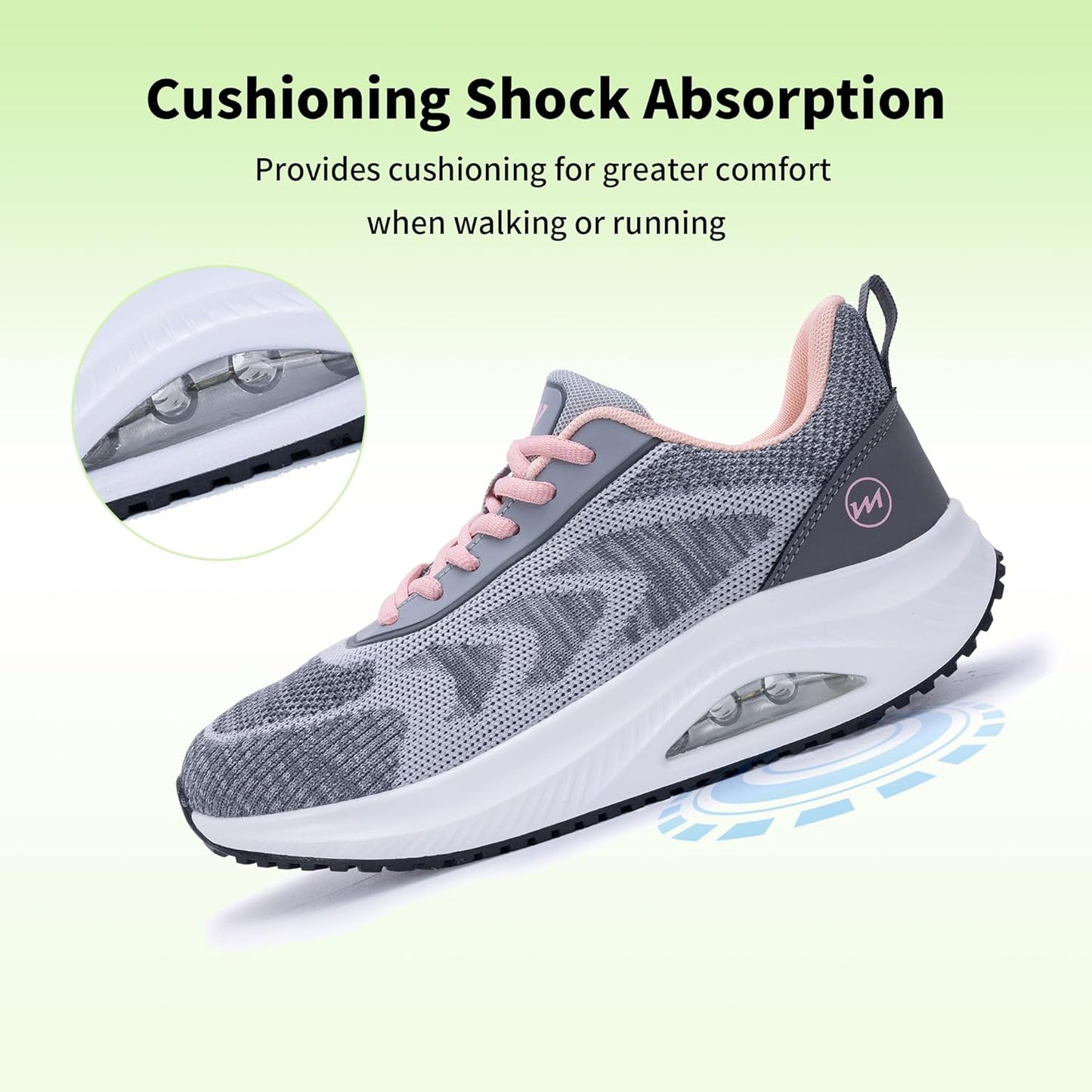 RomenSi Women's Arch Support Walking Shoes - Orthotic Fashion Sneakers for Plantar Fasciitis | Sizes 5.5-11