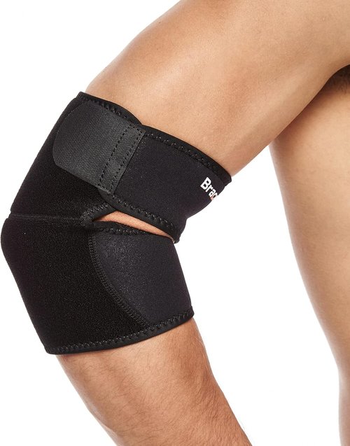 BraceUP Elbow Brace for Tendonitis - Adjustable Forearm Support for Pain Relief | Unisex Tennis Elbow Strap