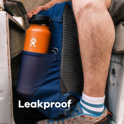Hydro Flask 32 Oz Wide Mouth Water Bottle - Flexible Cap for Easy Drinking & Hydration