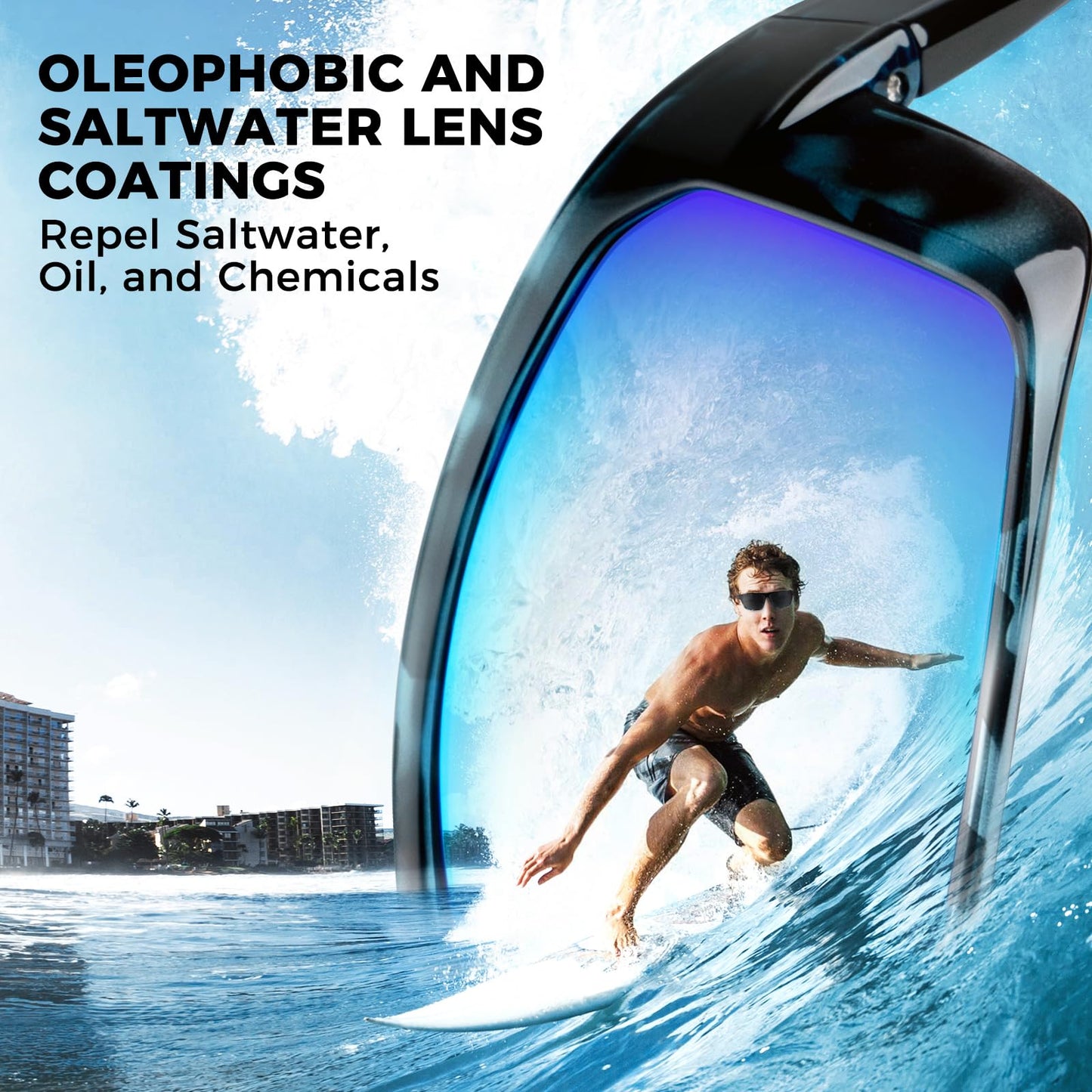 KastKing Huzzah Polarized Sport Sunglasses for Men and Women, Ideal for Driving Fishing Cycling and Running,UV Protection