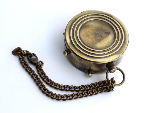 for I AM The Lord, Your GOD, Camping Compass Engraved with Gift Compass