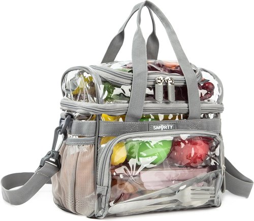 J.CARP Clear Backpack - Heavy Duty Transparent Design for Durability | Ideal for Events and Travel