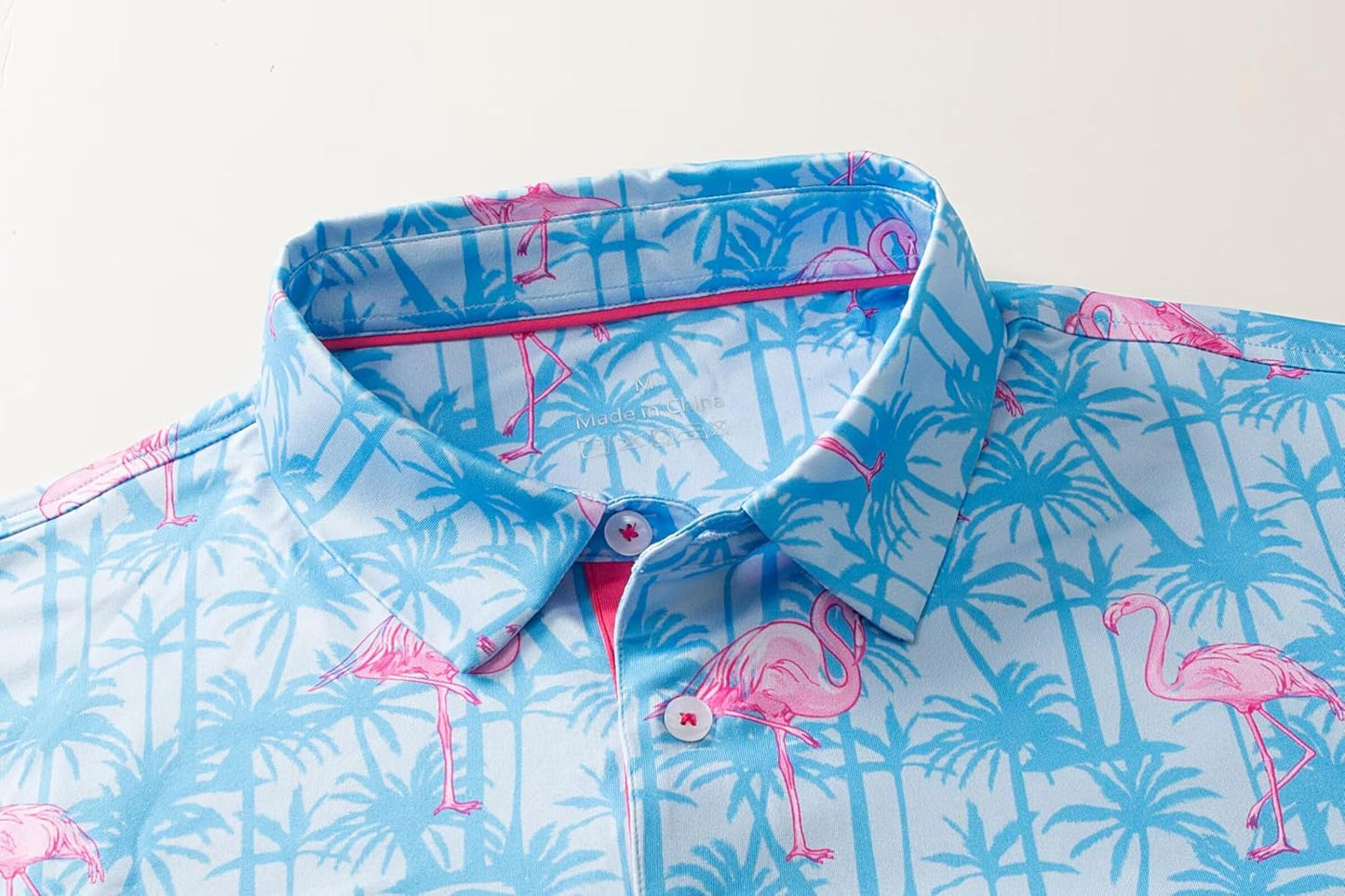 Skiennix Men's Golf Shirt - Quick Dry Moisture-Wicking Casual Polo | Stylish Short Sleeve Performance Print