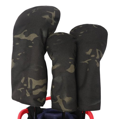 Golf Head Covers for Golf Clubs, Pu Vintage Golf Club Headcover Set with Numbered for 3 4 5 7 X/Hybrid/Fairway/Driver Wood Head Covers 3 Pcs