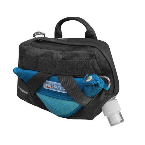 Kurgo RSG Hydration Flask - Dog Outdoor Hydration Kit - BPA Free Water Bladder - MOLLE Compatible Pouch - Portable Water Storage - Washable Dog Gear Pouch
