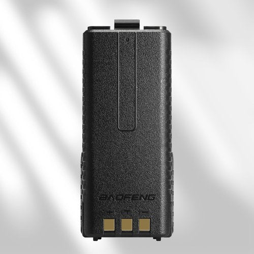 BAOFENG BL-5L 3800mAh Extended Battery Compatible with UV-5R UV-5RTP UV-5R 8W UV-5R Plus UV-5RA UV-5G UV-5G Pro GT-5R GT-5R Pro, Original Pack, Black (USB-C Port)