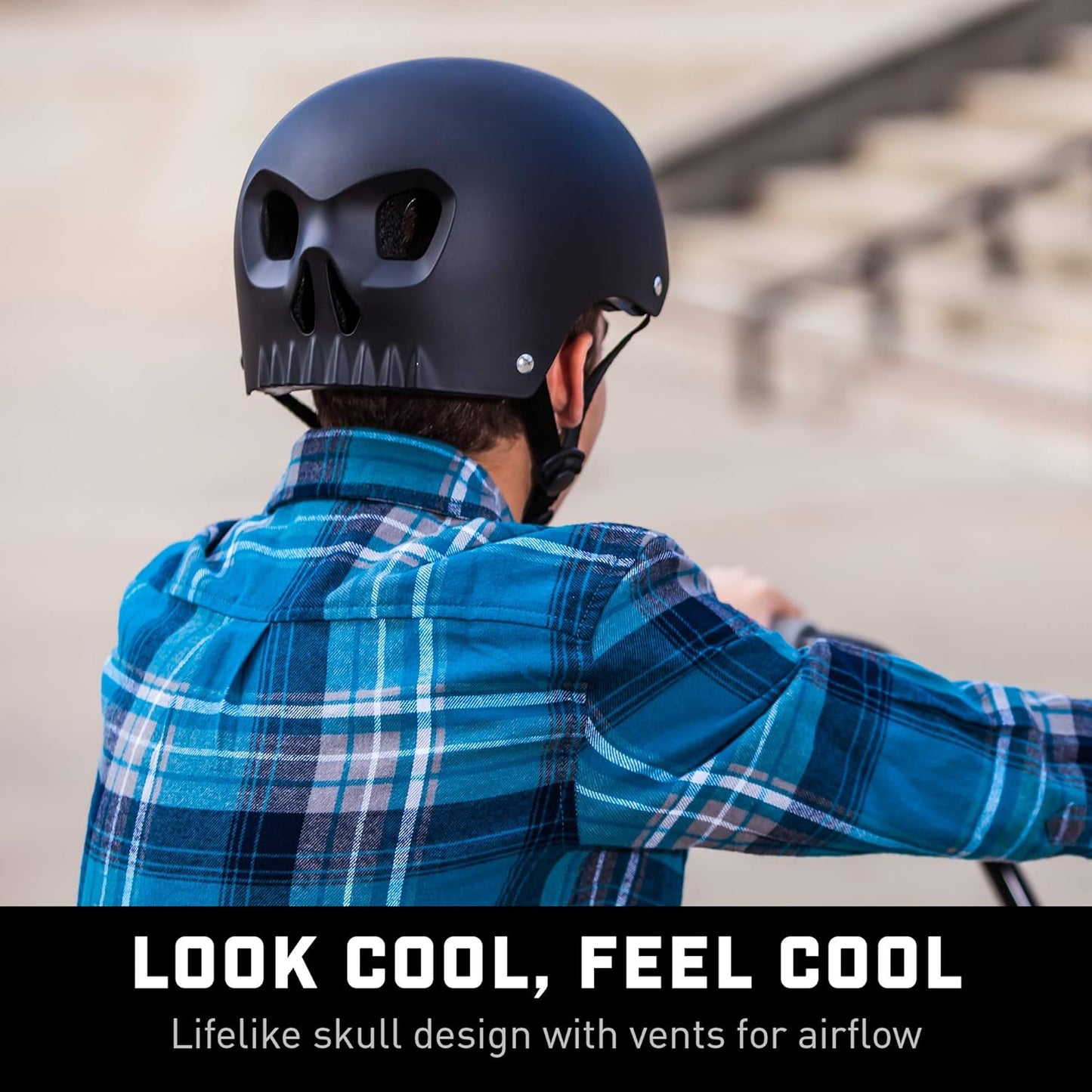 Mongoose Hardshell Skull Youth Bike Helmet - Multi-Sport Protection | Various Colors Available
