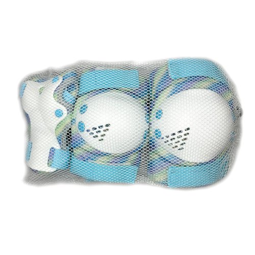 ENHERWE Girls Kids Protective Gear Set for Skateboard,Cycling Bike Roller Skates,Inline Skating,Scooter,Include Kids Knee Pads and Wrist Guards and Elbow Pads Set for 6-12 Years