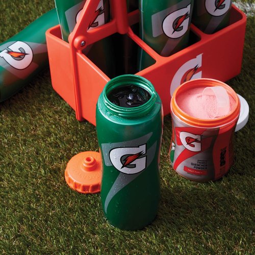 Gatorade Squeeze Bottle Holder (Holds 6 Bottles), Orange
