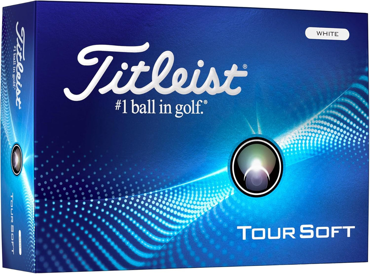 Titleist Tour Soft Golf Balls - Enhanced Feel & Distance | Prior Generation, White