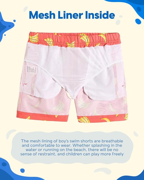 Maamgic Boys Swim Trunks - Stylish Toddler Bathing Suit | Comfortable Swimwear for Little Boys