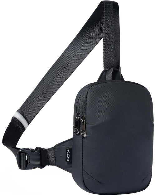 MAXTOP Small Sling Bag for Men Women Crossbody Chest Bags Water Resistant Fanny Pack Purse Phone Holder for Travel Sports Running Casual