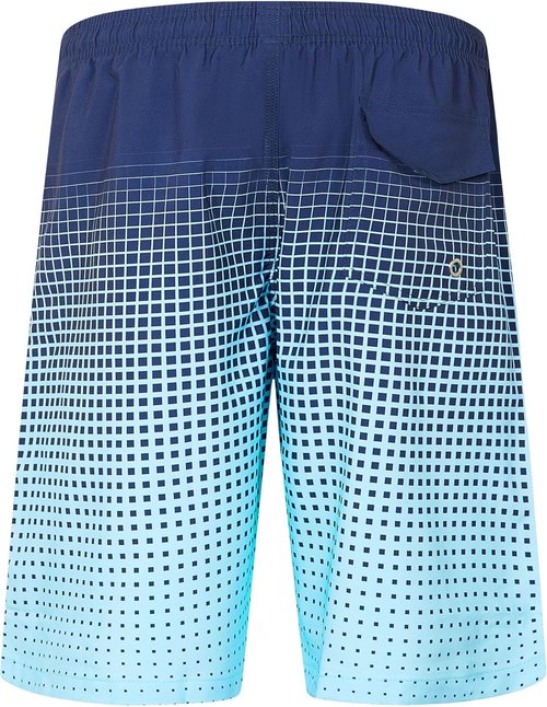 ELETOP Men's Swim Trunks - Quick Dry Bathing Suit with Mesh Lining | Stylish Beach Shorts