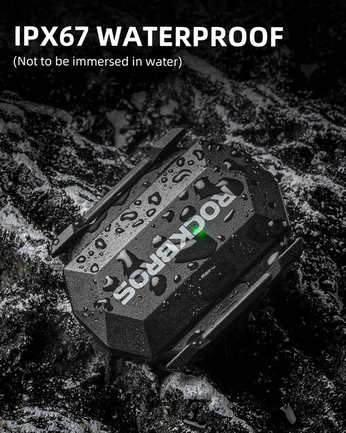 ROCKBROS Bike Computer Wireless Cycling Computers Bike Speedometer Odometer Bicycle Computer with Speed Cadence Sensor for Riding Cycling Waterproof 2.9inch LCD Screen