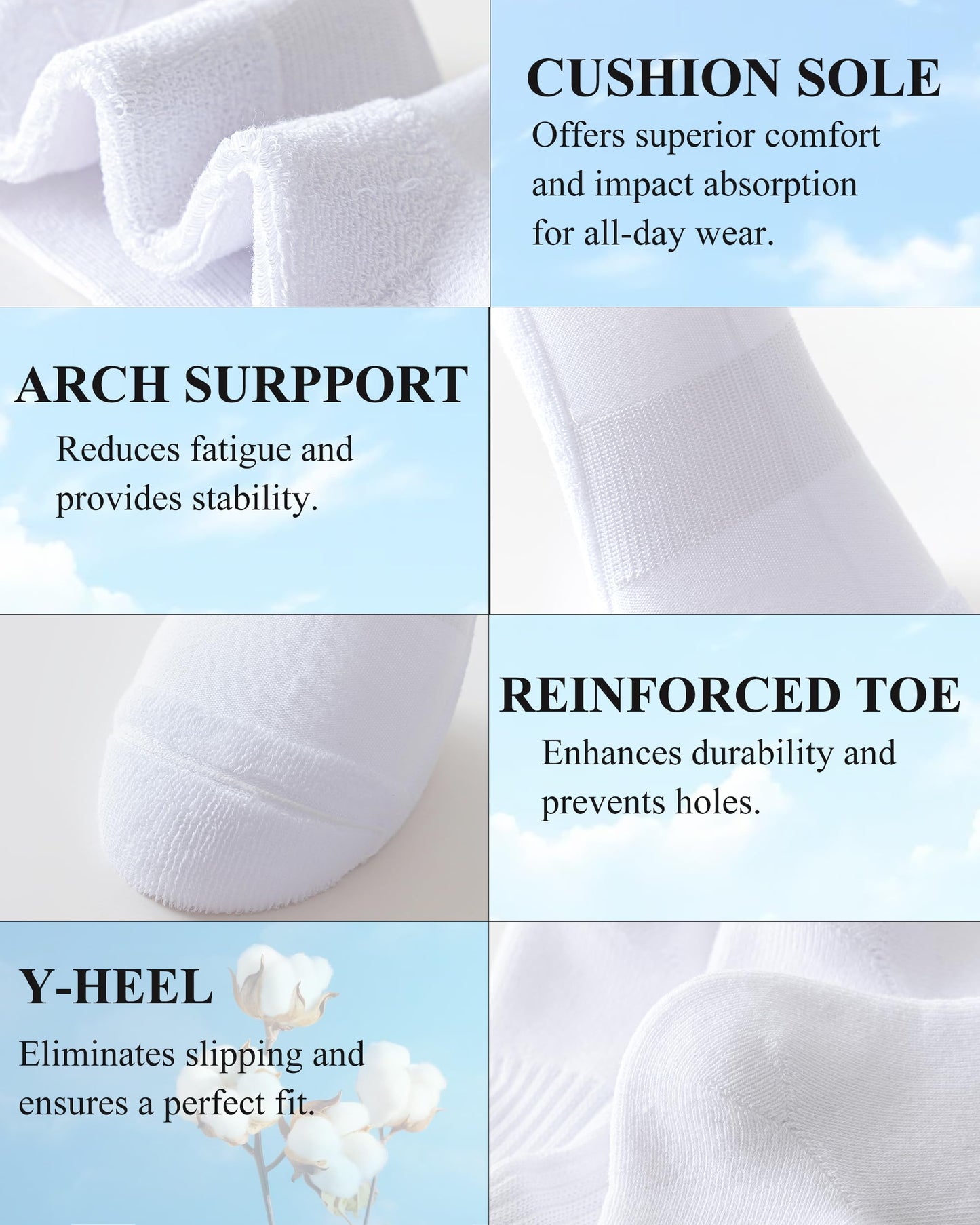 Mcool Mary Women's Ruffle Athletic Socks,Cotton Cushioned Ankle Socks,Cute Running Tennis Sock for Girls,Frilly Crew Sock