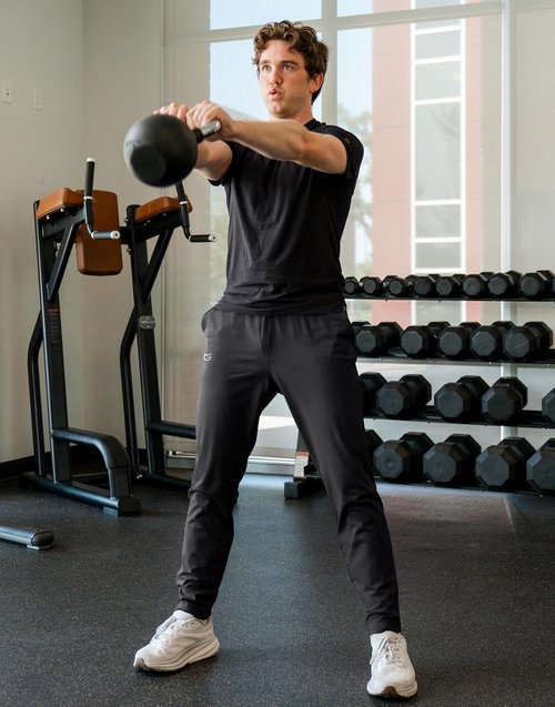 G Gradual Men's Athletic Sweatpants - Lightweight Stretch Joggers with Pockets for Gym & Running