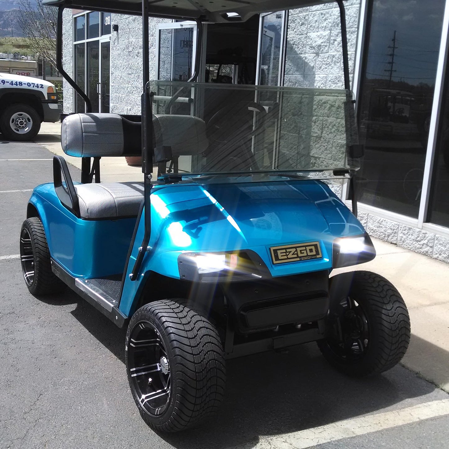 10L0L Golf Cart Light Set for Golf Cart EZGO TXT 1996-2013 12V Headlight Taillight (2022 Update)