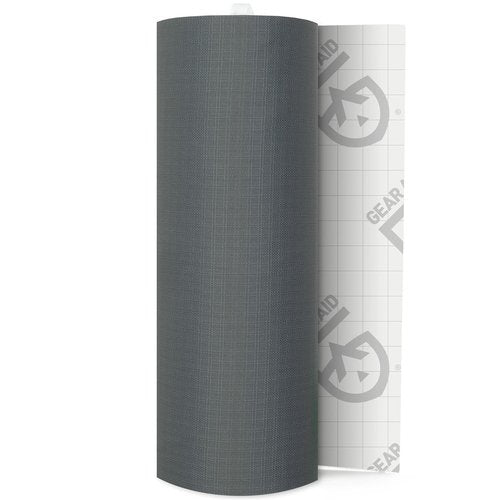 GEAR AID Tenacious Tape - 3” x 20” Fabric & Vinyl Repair Tape for Outdoor Gear - Gray, 1 Roll