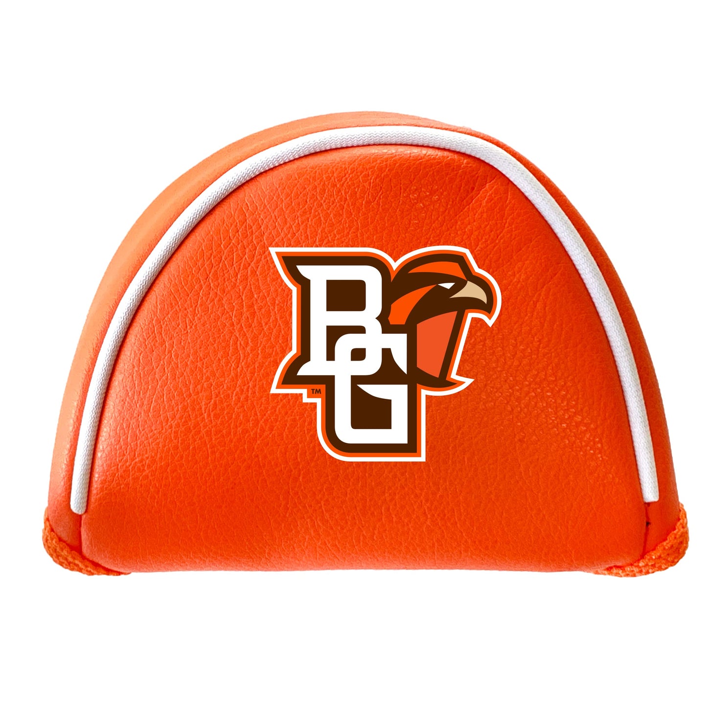 Team Golf NCAA Bowling Green Putter Cover - Mallet (Color) - Printed Team Golf NCAA Putter Cover - Mallet Printed, Fits Most Mallet Putters, Easily Slips on and Secures with Velcro Closure