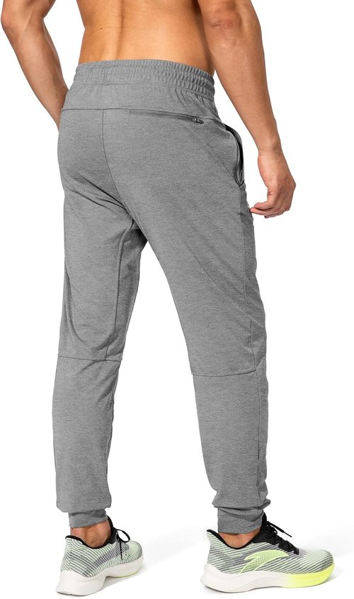 G Gradual Men's Athletic Sweatpants - Zipper Pockets for Training & Workouts | Joggers for Soccer & Running