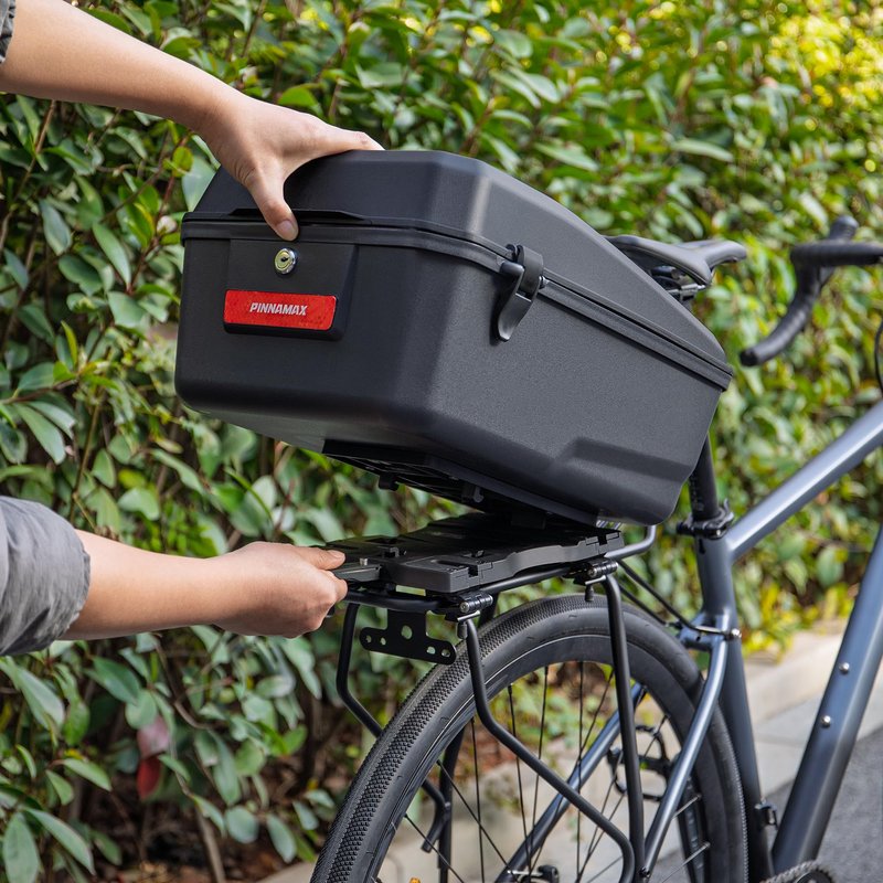 Quick Release Adapter Plate for Rear Rack – DIY Custom Rear Rack Carrier - Universal Bike Basket & Top Case Mounting Bracket