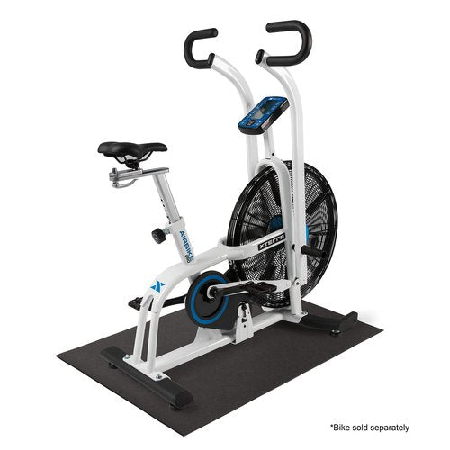 XTERRA Fitness Bike Mat - Equipment/Upright Bike Mat, black, 3' x 4' (10098)