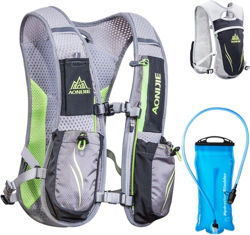 Azarxis Hydration Running Vest - Lightweight 5L/5.5L Backpack for Men & Women | Ideal for Jogging, Cycling & Hiking