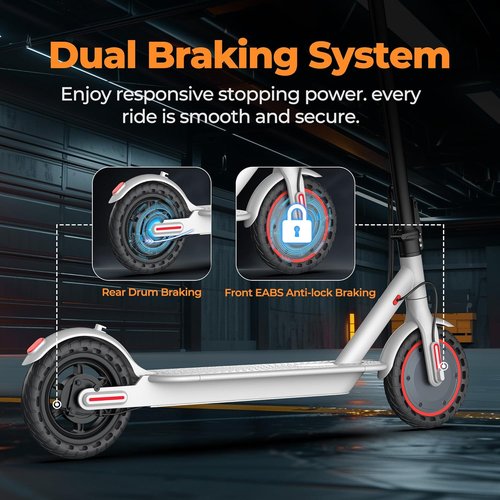 Maxshot Electric Scooter - High-Speed Folding Escooter for Adults & Kids | 8.5" to 14" Tires, 50 Miles Range