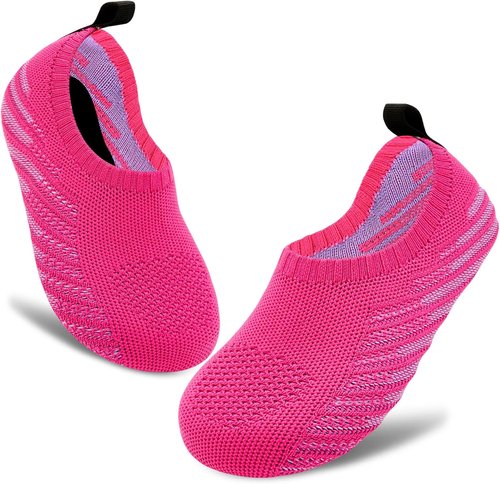 ANLUKE Kids Water Shoes - Quick-Dry Aqua Socks for Swimming | Lightweight & Barefoot Design