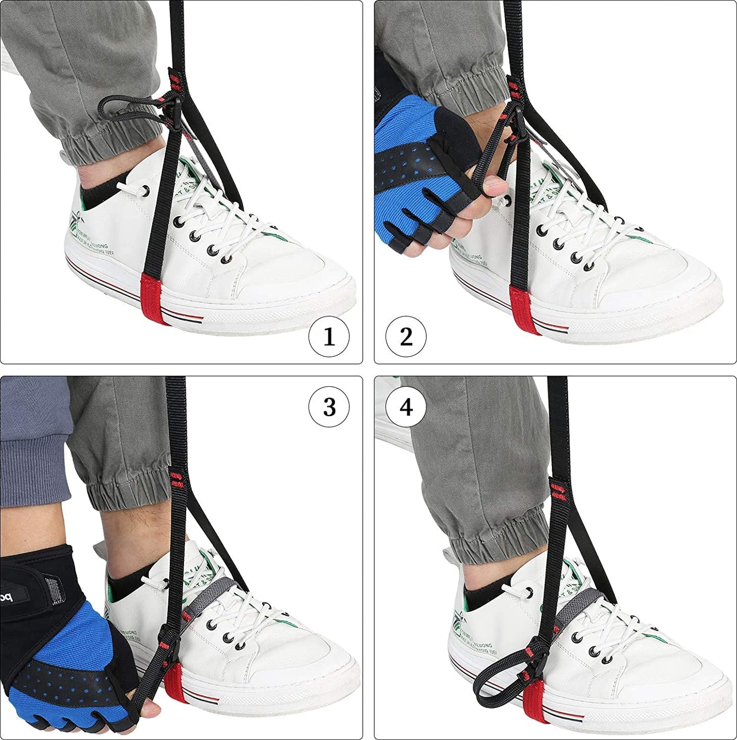 Climbing Ascender Adjustable Sling Foot Loop Ascender Webbing Sling Outdoor Mountaineering Rock Climbing Expedition Caving Aerial Work