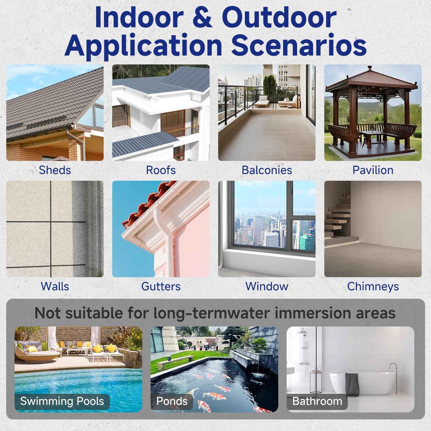 Mollor Transparent Waterproof Adhesive, 17.5oz Leak Invisible Waterproof Sealant for Roofs, Walls, Bathroom, Shower, Window Sills, Indoor & Outdoor Water Proof Paint