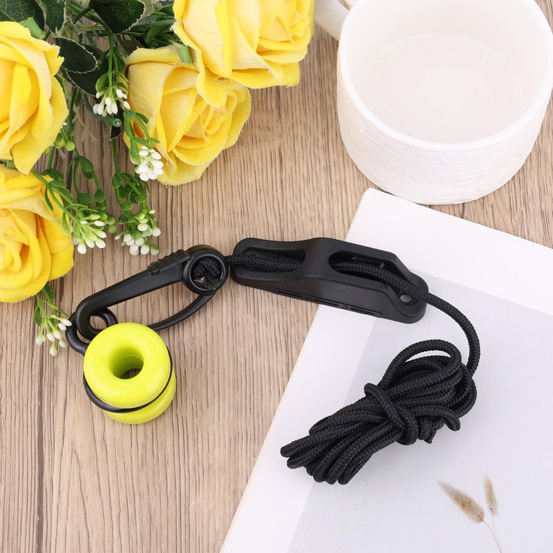 Fukaisu Downrigger Weight Retriever, Durable Fishing Trolling Weight Retriever with Snaps, Cleat, Fairlead & 78 Inch Cord for Deep-Sea Fishing & Trolling, Easy Management