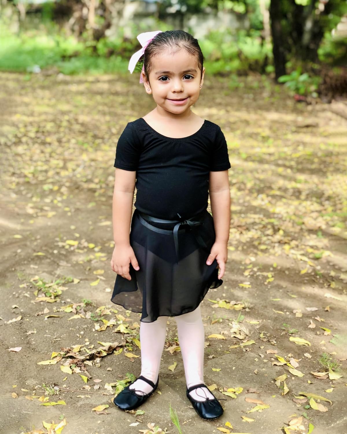 Stelle Ballet Shoes for Girls - Genuine Leather Dance Slippers for Toddlers & Kids