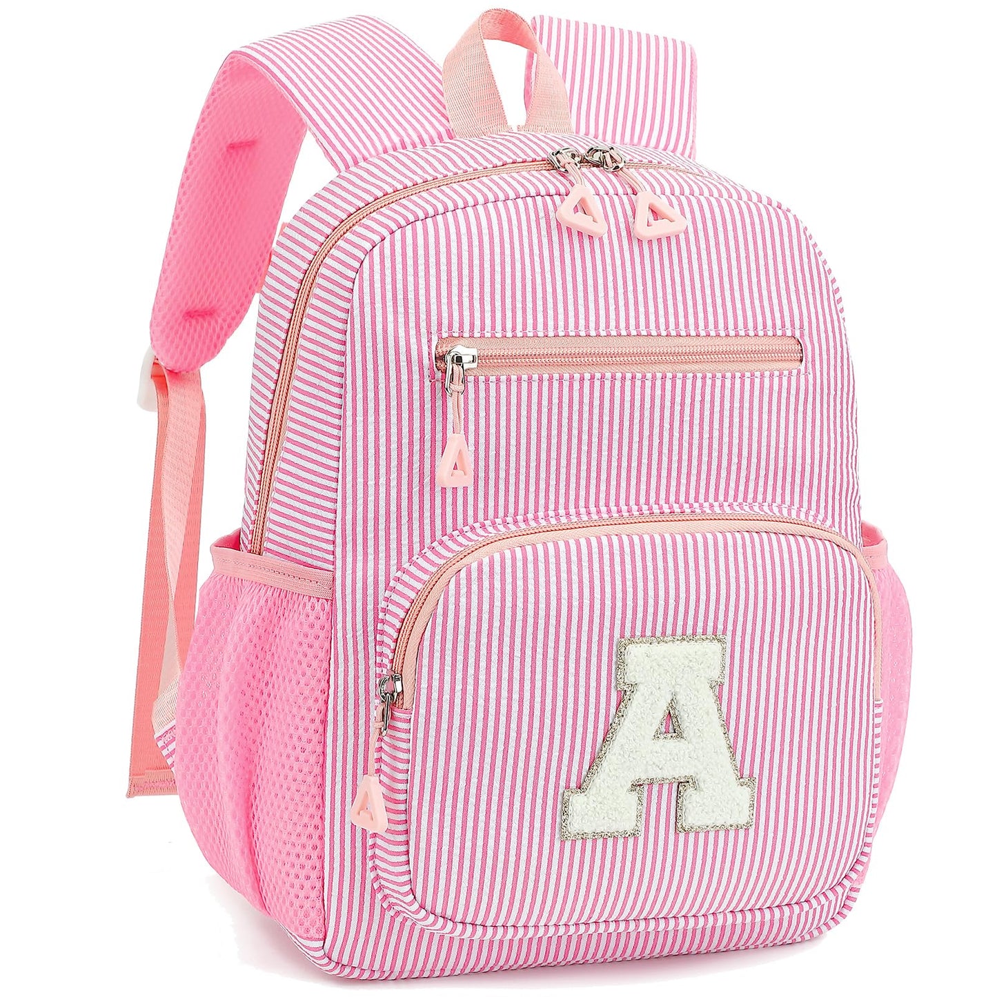 HuiLeo Mini Toddler Backpack for Girls 2-4, Cute Personalized Preschool Kindergarten Backpack for Kids Birthday Gifts (Pink A)