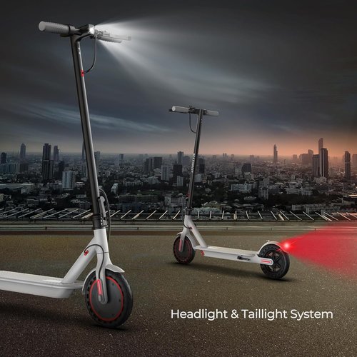 MAXSHOT Electric Scooter - High-Speed Folding E-Scooter with Dual Suspension | 350W Motor, 21-28 Miles Range, 8.5/10/14" Tires