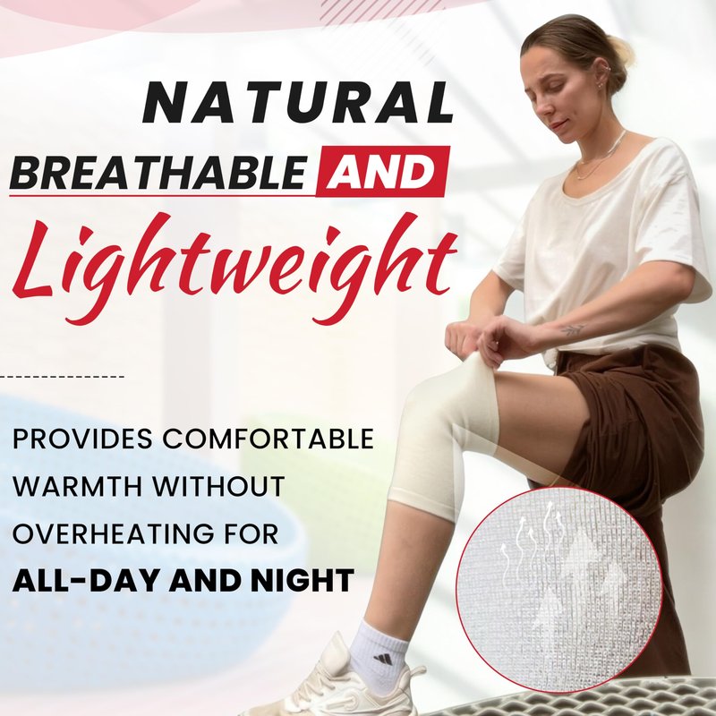 MAXAR Angora/Wool Knee Sleeve for Men & Women - Soft, Warm Support to Improve Circulation and Alleviate Arthritis Joint Pain - Lightweight Knee Warmer (Large, 1 pc)