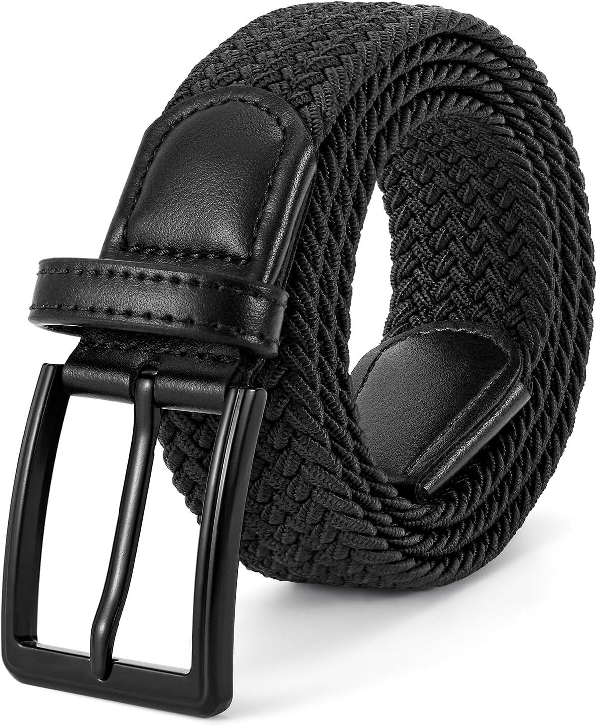 Beltroad Elastic Braided Golf Belt - No-Hole Design, Lightweight & Breathable, Perfect for Casual Wear