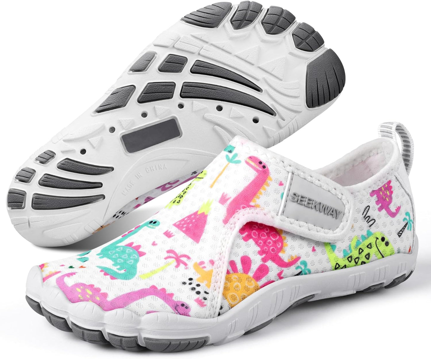 SEEKWAY Barefoot Water Shoes for Kids - Quick-Dry, Non-Slip Sand Shoes for Hiking & Beach | Toddler Sizes