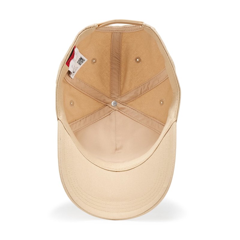 HUGO, Big Logo Cotton Baseball Hat, Brownstone Beige, PCE.