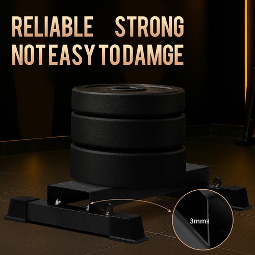 TanverOK 4-in-1 Calf Raise Machine with Black-High Elastic Bands - 4.61" Extra High Heavy Duty Steel Calf Trainer, Squat Wedge Board & Adjustable Resistance Home Gym Equipment with Anti-Slip Design
