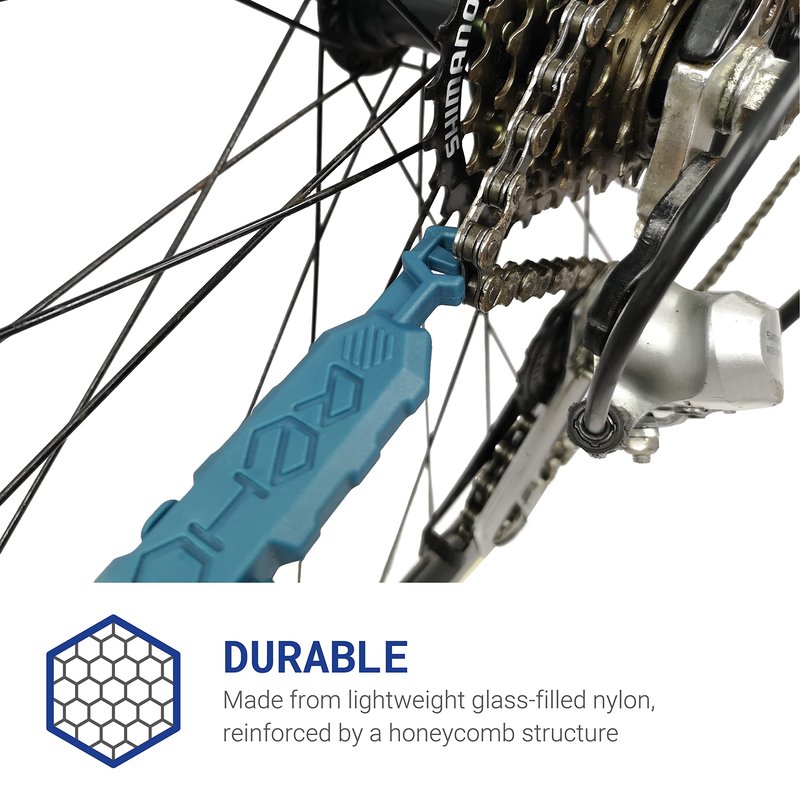Rehook Colour - Get Your Chain Back on Your Bike in 3 Seconds. Without The Mess - Perfect Xmas Stocking Filler Blue