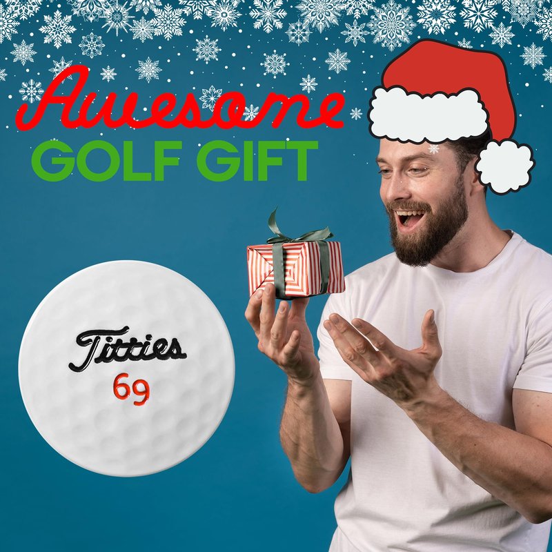 ZEETY Funny 3D Golf Ball Marker with Magnetic Hat Clip – Unique Golf Gifts & Golf Accessories for Men and Women Golfers