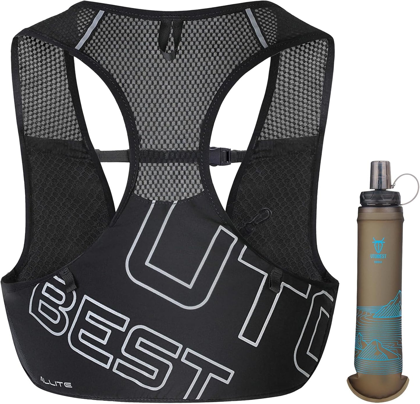 UTOBEST Ultra-Light Running Vest | Breathable Hydration Gear for Trail Hiking & Jogging