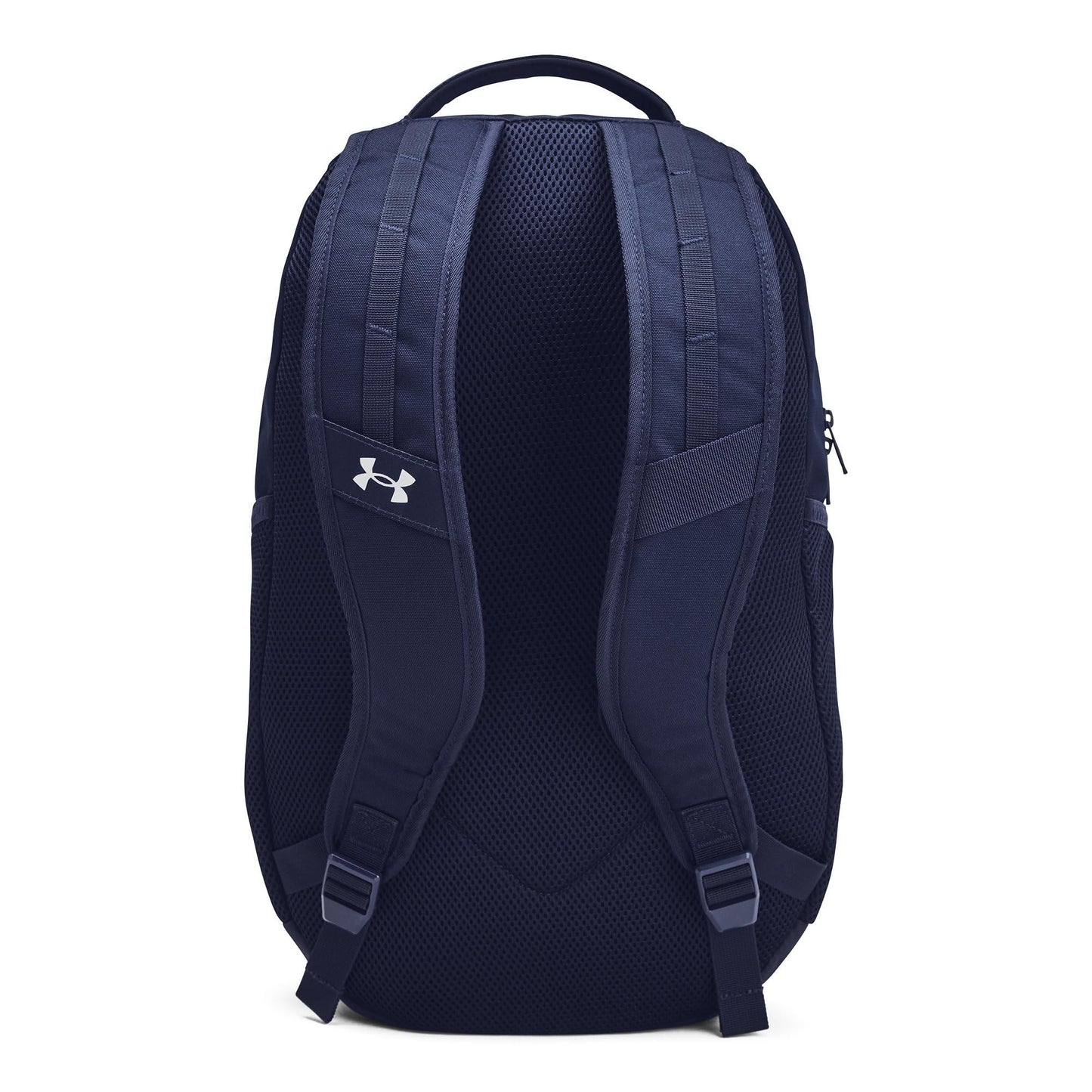 Under Armour Unisex-Adult Hustle 6.0 Backpack, (411) Midnight Navy/Midnight Navy/Metallic Silver, One Size Fits Most